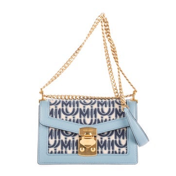 Miu Miu Canvas Confidential Tote