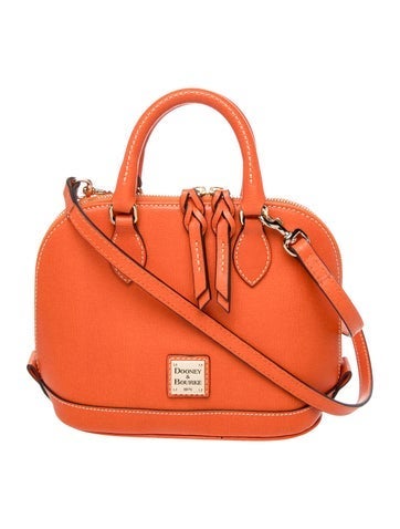 Leather Top Handle Bag