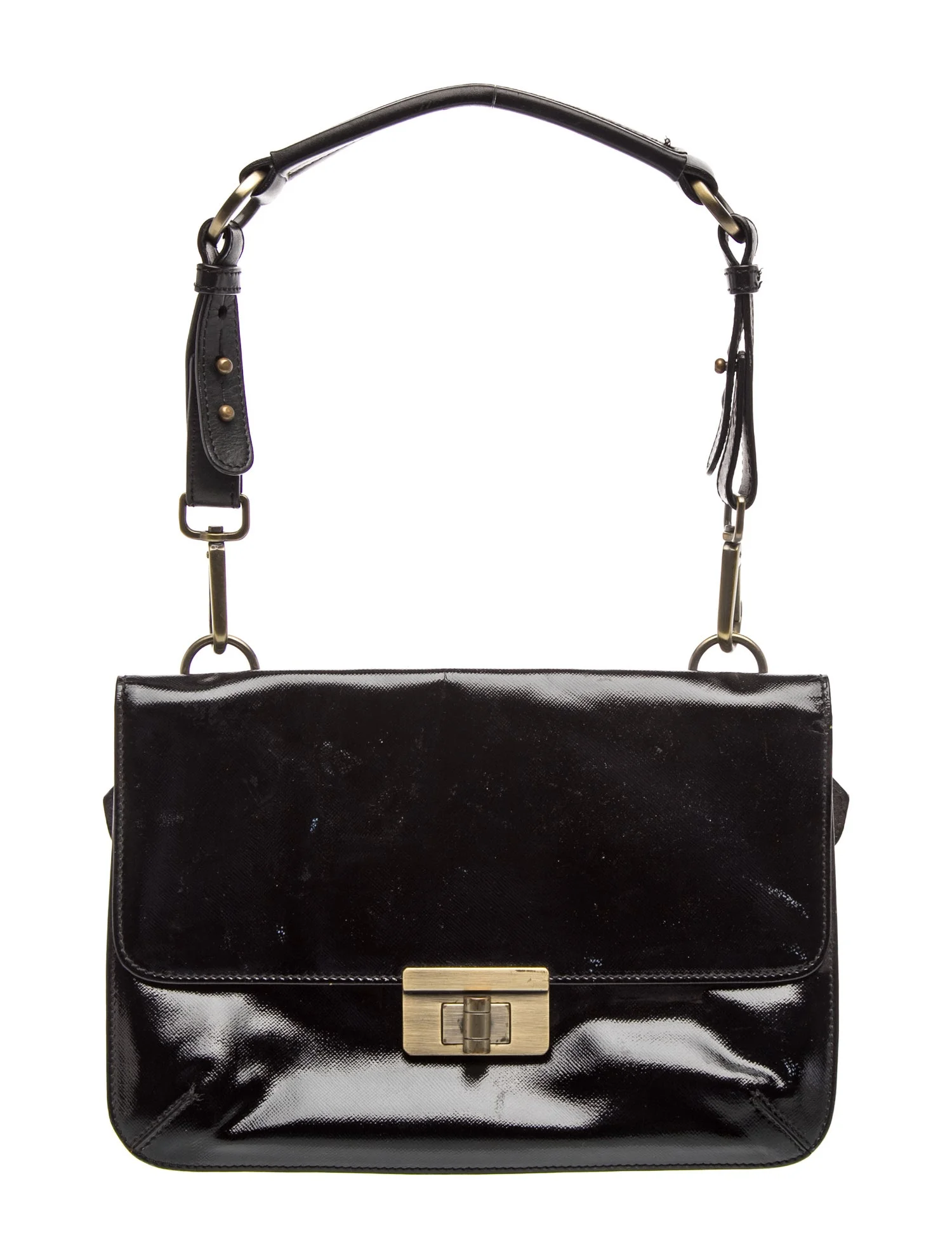 Marni Patent Leather Shoulder Bag Vintage