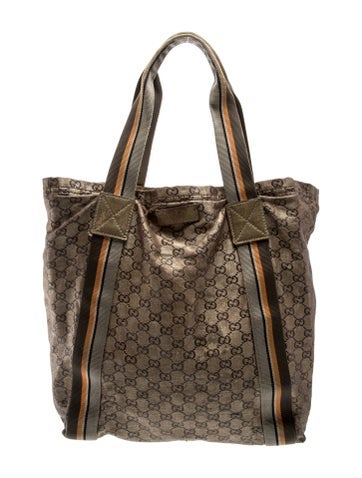 GG Canvas Tote Vintage