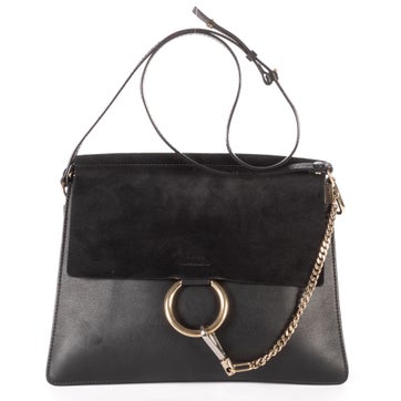 Leather Medium Faye Bag