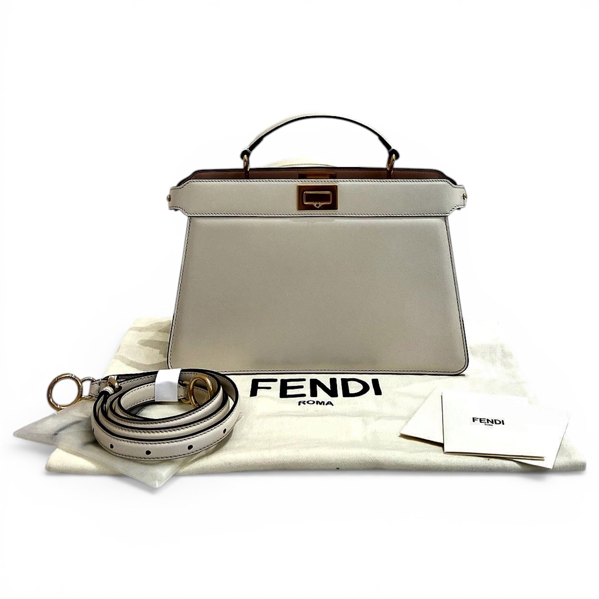 Fendi Peekaboo IseeU leather handbag