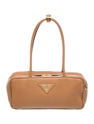Enameled Metal Triangle Shoulder Bag Medium