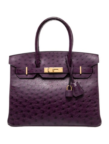 Ostrich Birkin 30