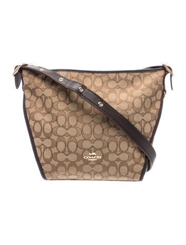 Canvas Jacquard Dufflette Bag Small