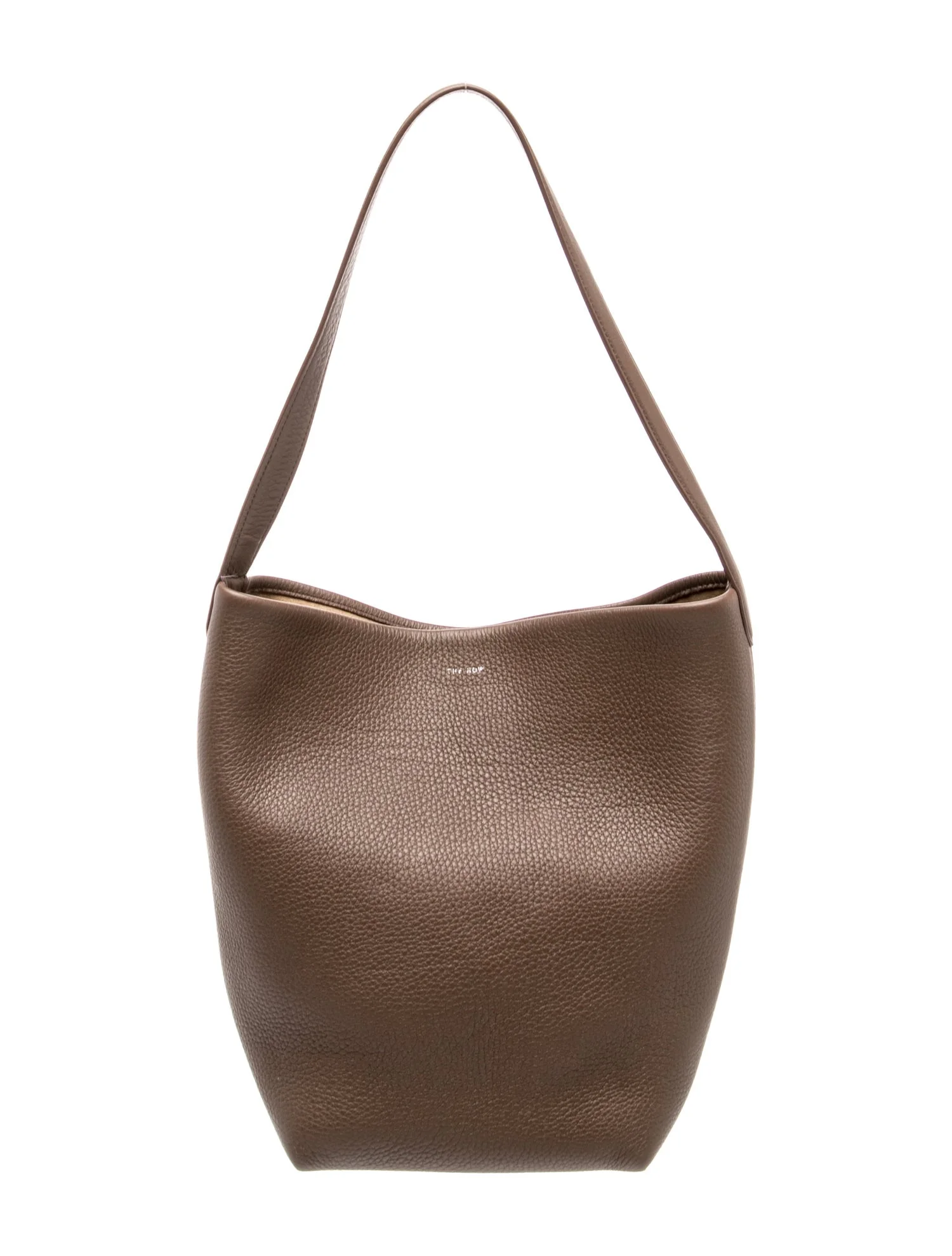 The Row Leather N/S Park Tote Medium