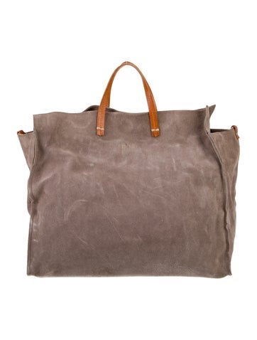 Suede Tote