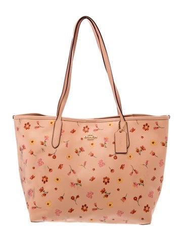 Leather Floral Print City Large