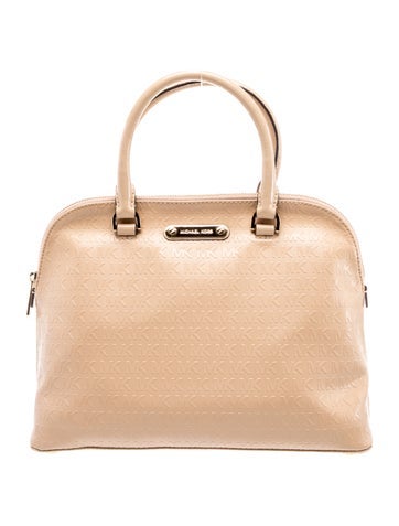 Patent Leather Top Handle Bag