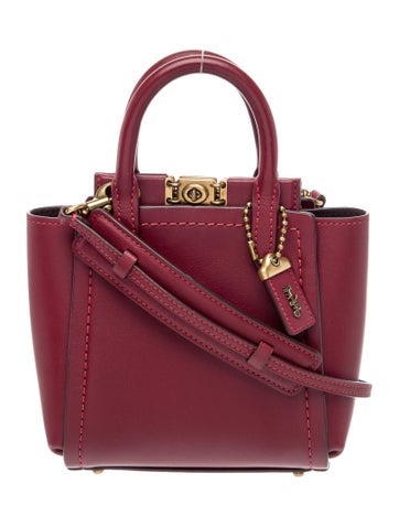 Leather Top Handle Bag