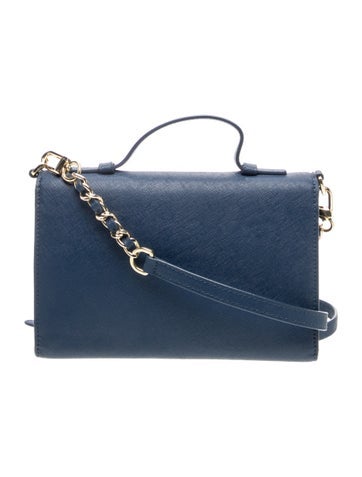 Saffiano Leather Crossbody Bag
