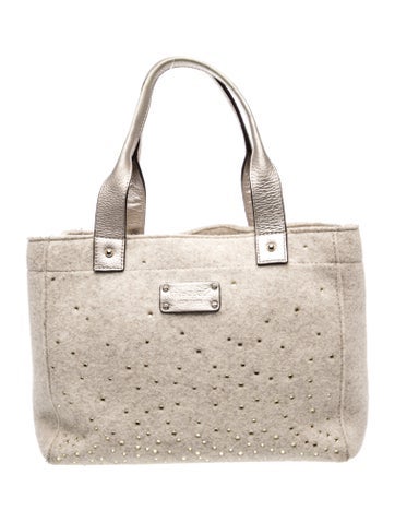 Felt Top Handle Bag