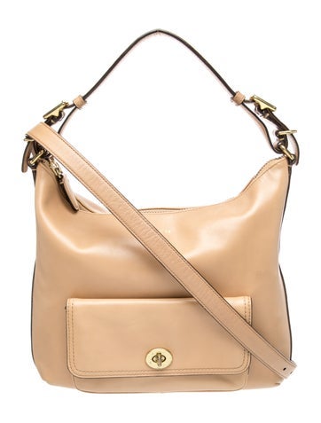 Leather Top Handle Bag