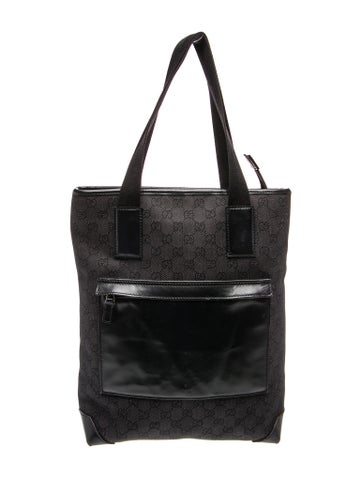 GG Denim Canvas Tote