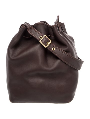 Leather bucket
