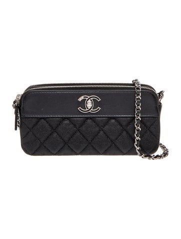 Caviar Double Zip Wallet on Chain