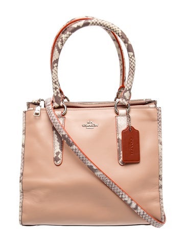 Leather Top Handle Bag