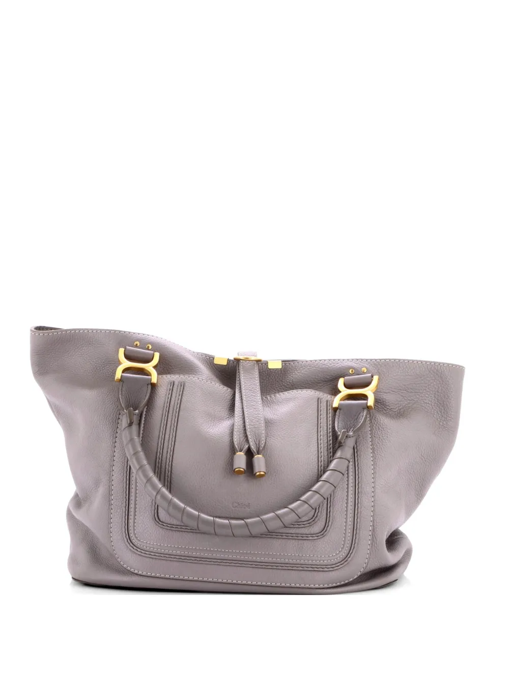 Chloe Marcie Leather Large tote bag