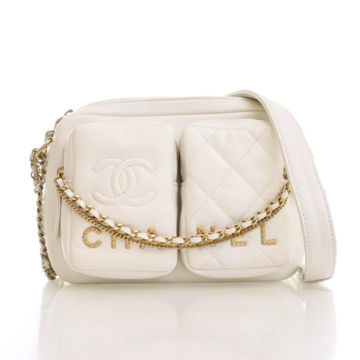 Chanel Small Calfskin Pocket Camera Case