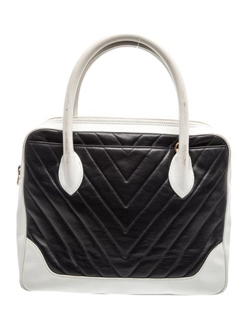 Chevron Handle Bag