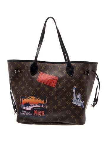 LV Monogram Neverfull World Tour MM