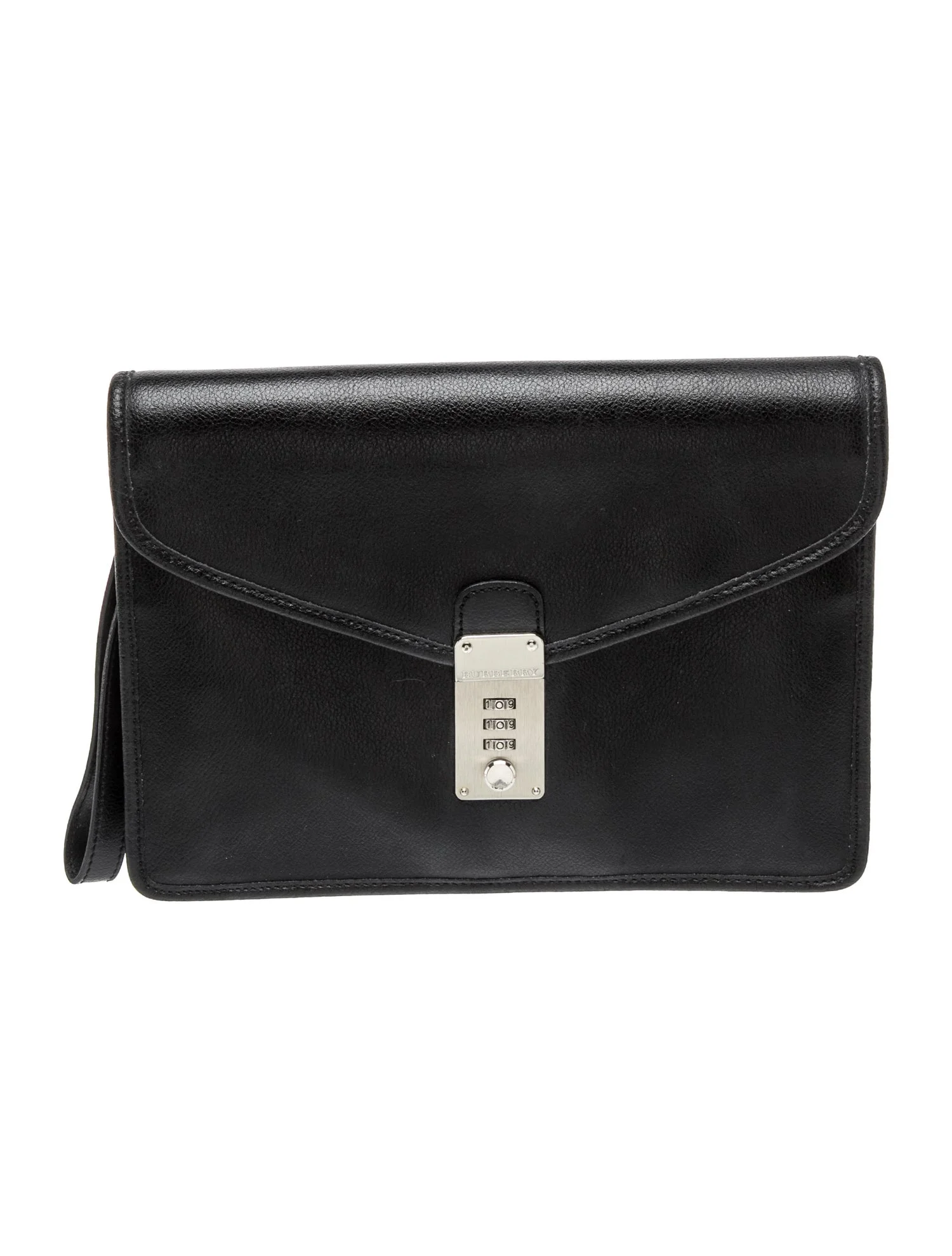 TB Monogram Clutch