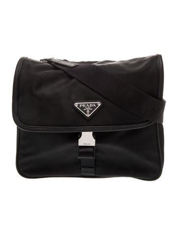 Tessuto Nylon Messenger Bag