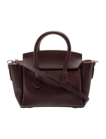 Leather Top Handle Bag