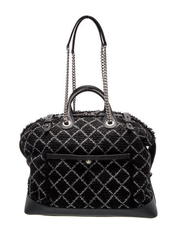 Crest Trip Tweed Bowling Bag