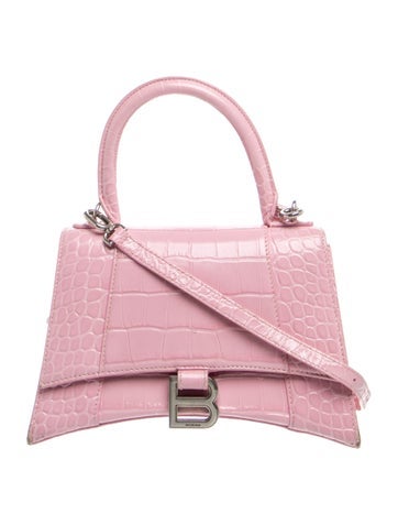 Embossed Leather Hourglass Small