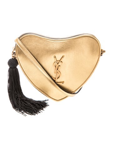 Signature Calfskin Monogram Sac Coeur Tassel