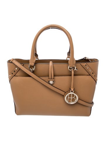 Leather Top Handle Bag w/ Tags