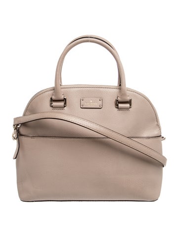 Leather Top Handle Bag