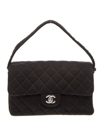 Jersey Double Sided Flap Bag