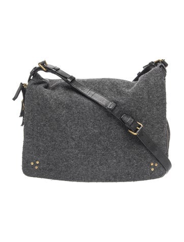 Jerome Dreyfuss Suede Shoulder Bag