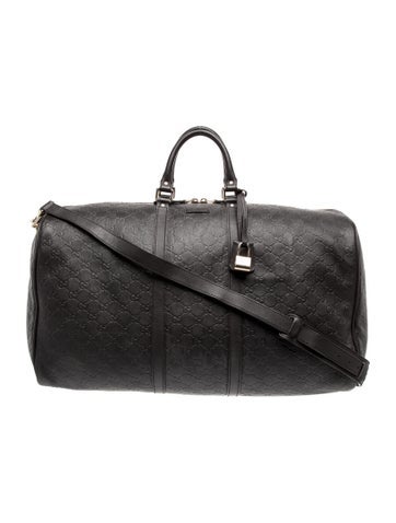 GG Signature Weekender Bag