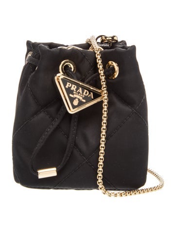 Signature Re-Nylon Mini Pouch w/ Chain Mini
