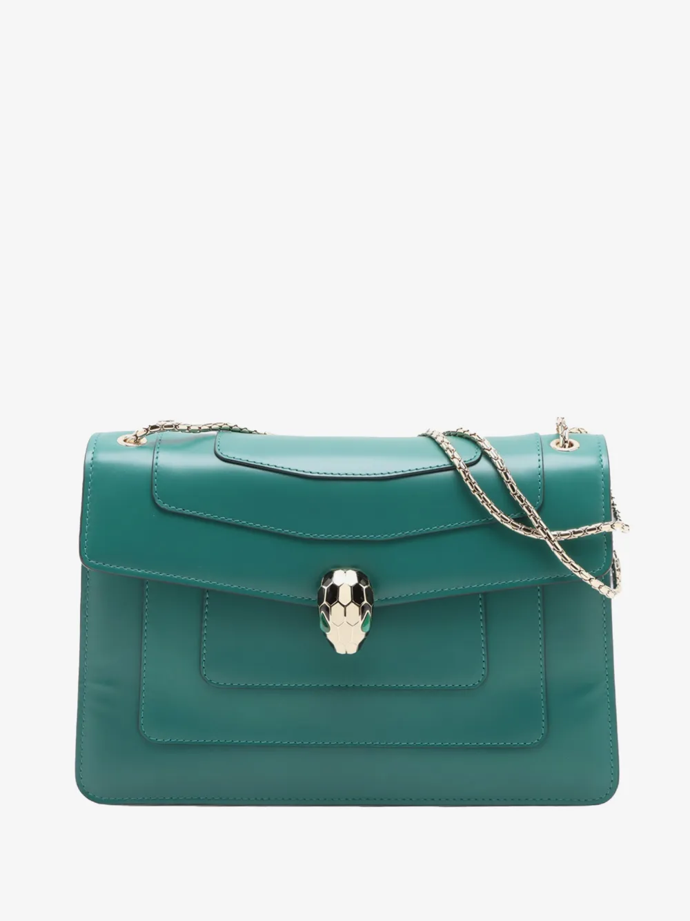 Bvlgari 2020-2026 Medium Calfskin Serpenti Forever shoulder bag