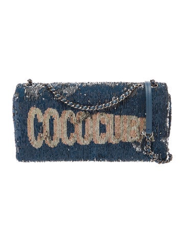 Paris-Cuba Sequin Coco Cuba Shoulder Bag