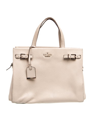 Leather Top Handle Bag