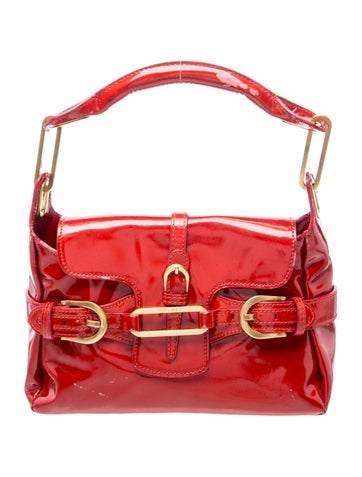 Patent Leather Shoulder Bag