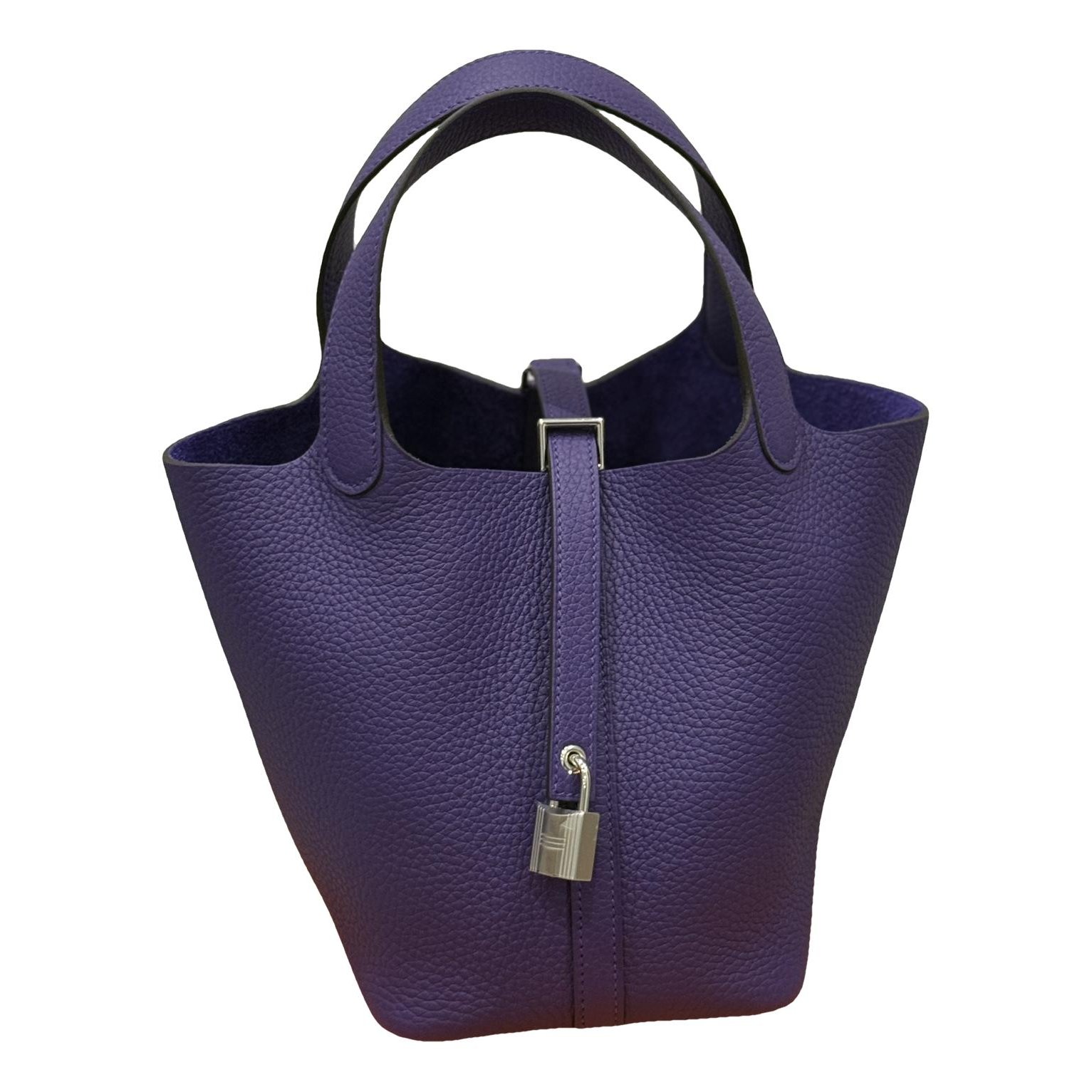 Hermes Picotin leather tote