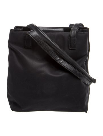 Leather Mercer Black Nylon Twill Tote Bag Medium
