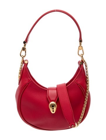 Leather Serpenti Ellipse Small