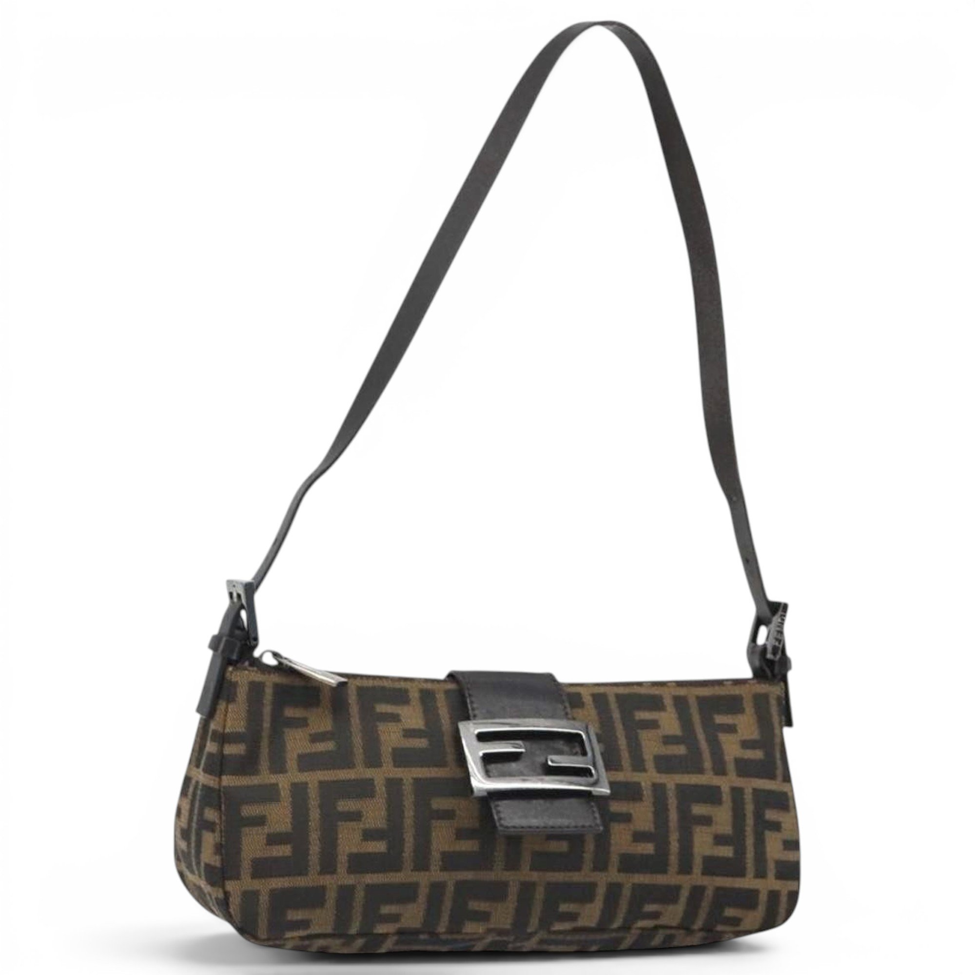 Fendi Mamma Baguette leather handbag