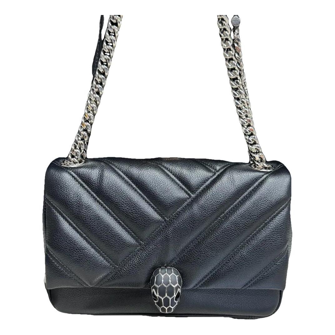 Bvlgari Serpenti leather mini bag