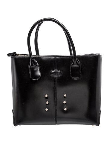 Leather Top Handle Bag