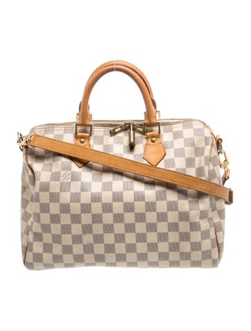 Damier Azur Speedy Bandouliere 30