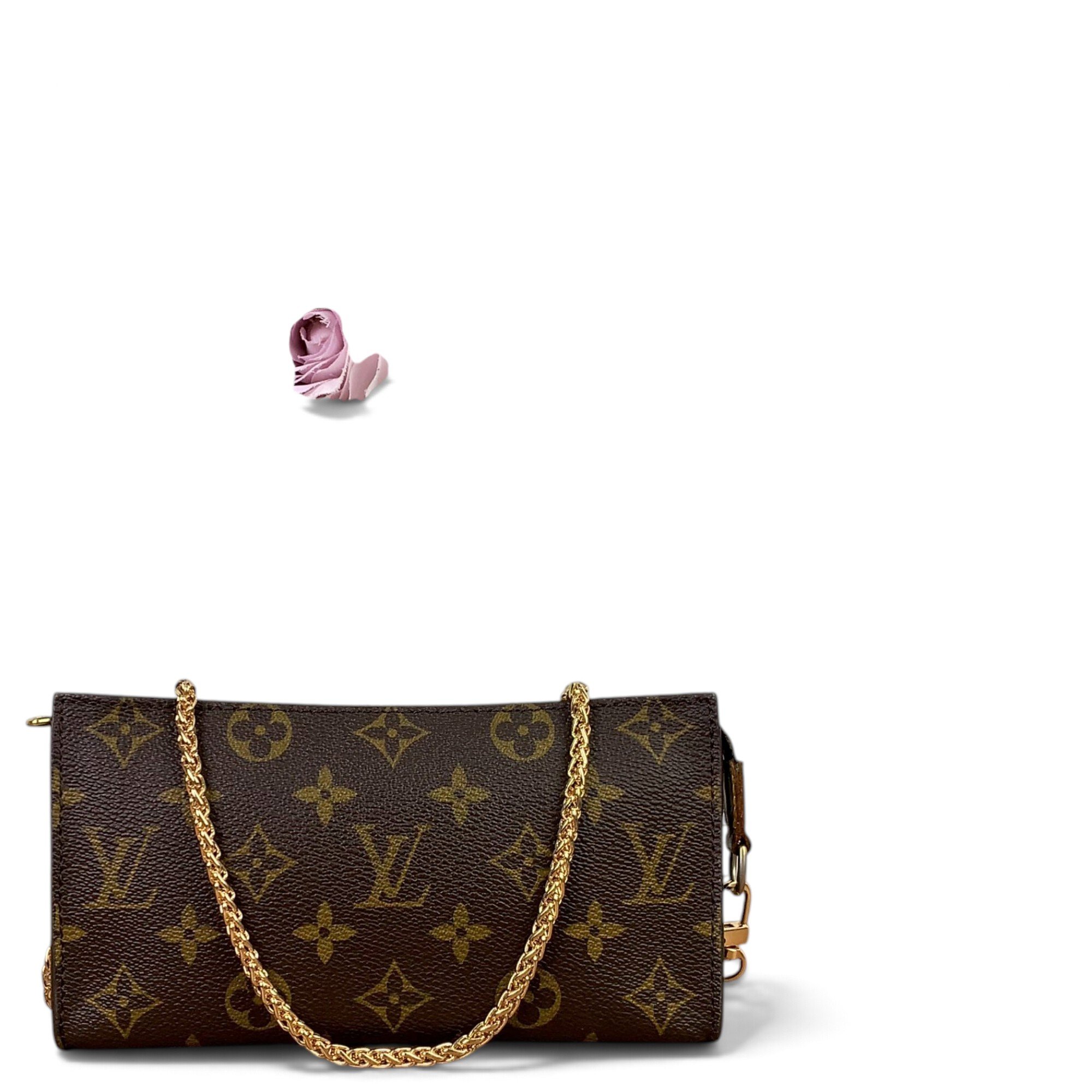 Louis Vuitton Pochette Accessoire leather crossbody bag