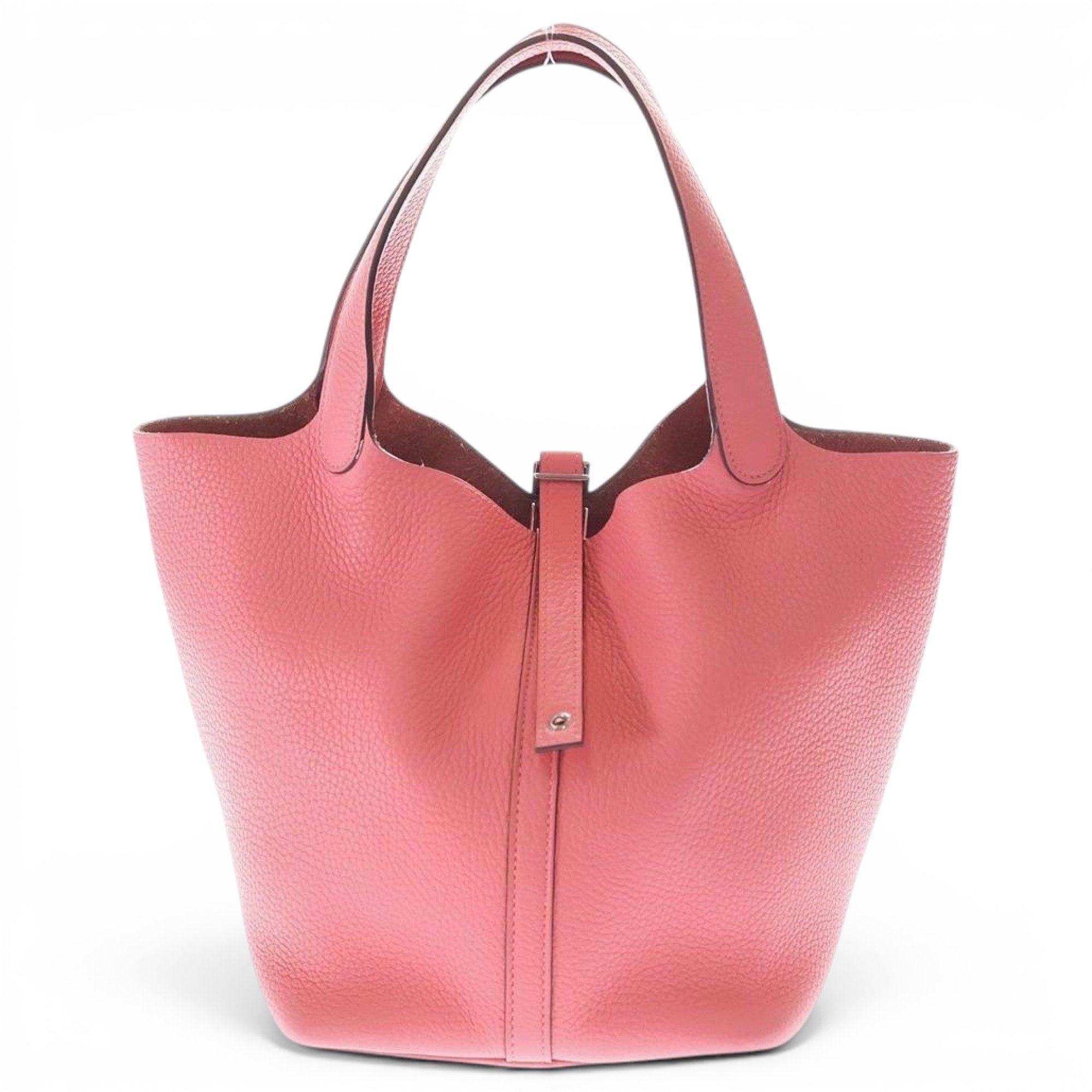 Hermes Picotin leather handbag